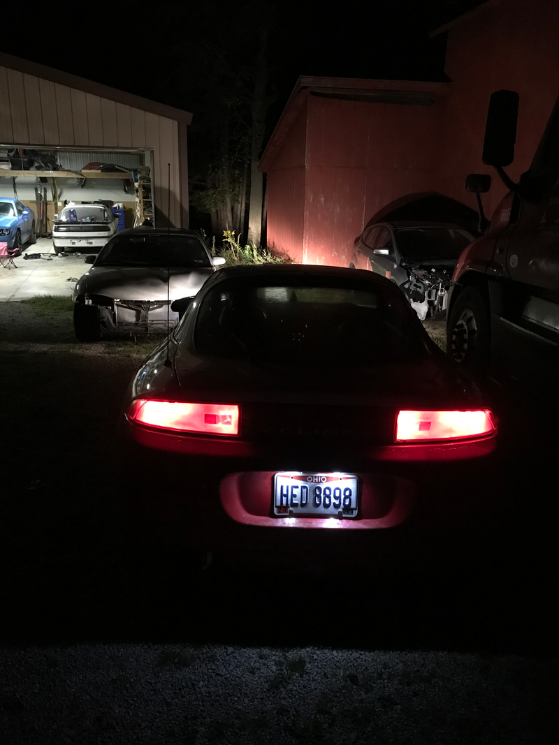 Wired up all the lights